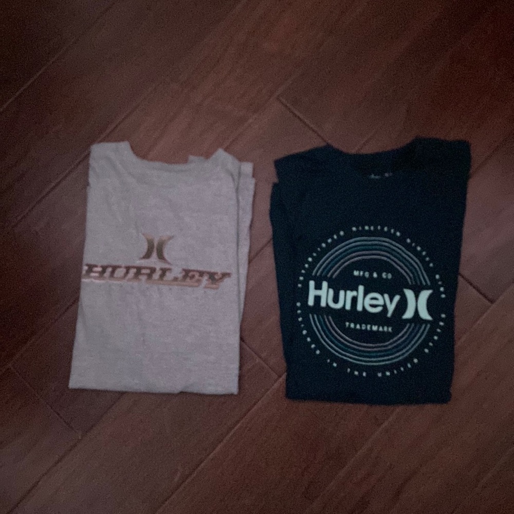 2 hurley tees